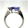 Image 5 : Tanzanite and Diamond Ring
