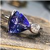Image 6 : Tanzanite and Diamond Ring
