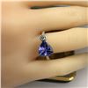 Image 8 : Tanzanite and Diamond Ring