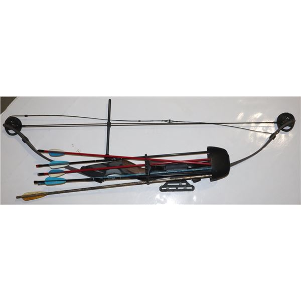 DARTON USA COMPOUND BOW WITH ASSORTED ARROWS