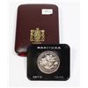 Image 1 : 1970 CANADA MANITOBA CASED NICKEL DOLLAR