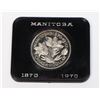 Image 2 : 1970 CANADA MANITOBA CASED NICKEL DOLLAR