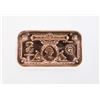 Image 1 : $2 GEORGE WASHINGTON 1-OZ FINE COPPER BAR
