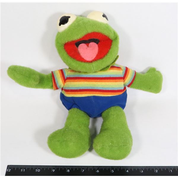 1985 HASBRO SOFTIES MUPPET BABIES BABY KERMIT THE