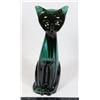 Image 1 : BLUE MOUNTAIN POTTERY 14" TALL CAT FIGURE