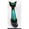 Image 2 : BLUE MOUNTAIN POTTERY 14" TALL CAT FIGURE