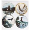 Image 1 : LOT OF 4 EAGLE THEMED COLLECTORS PLATES