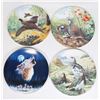 Image 1 : LOT OF 4 ASSORTED ANIMAL COLLECTOR PLATES