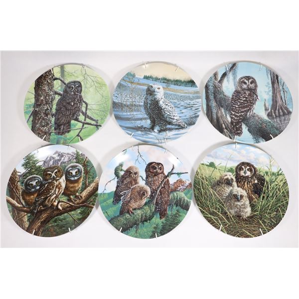 COLLECTION OF WOODLAND ANIMAL COLLECTOR PLATES