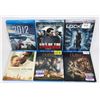 Image 1 : BLU-RAY LOT OF SIX MOVIES INCLUDING A SEALED COPY