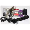 Image 1 : FLAT OF TECH ITEMS INCLUDING OLDER LG FLIP