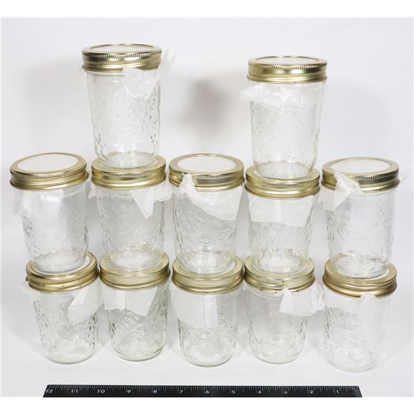 CANNING SEALERS 12 X 250ML WITH LIDS