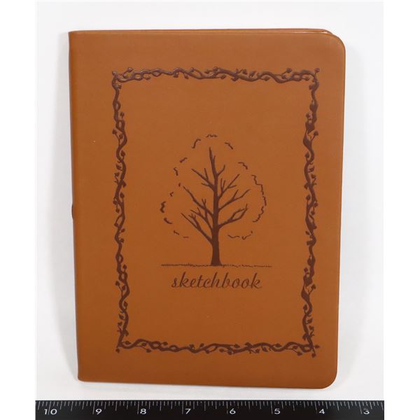 ARTISTS LEATHER BOUND SKETCHBOOK 6" X 8"