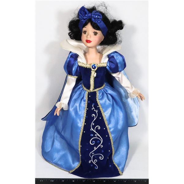 PORCELAIN DOLL WITH STAND