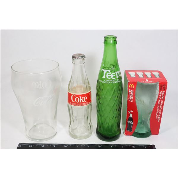 LOT OF COCA-COLA COLLECTIBLES AND MORE