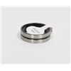 Image 1 : NEW SIZE 11 TWO TONE SILVER/BLACK STAINLESS