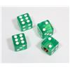 Image 1 : NEW GREEN DICE TIRE VALVE STEM COVERS
