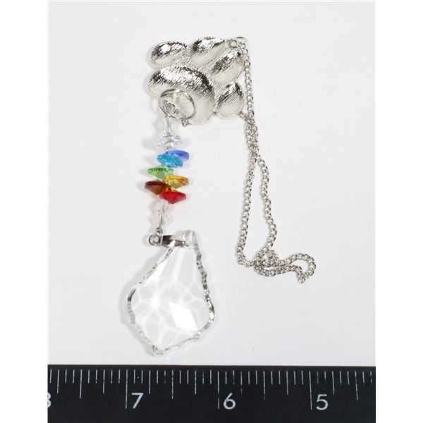 NEW RHINESTONE PAWPRINT THEME PRISM SUNCATCHER