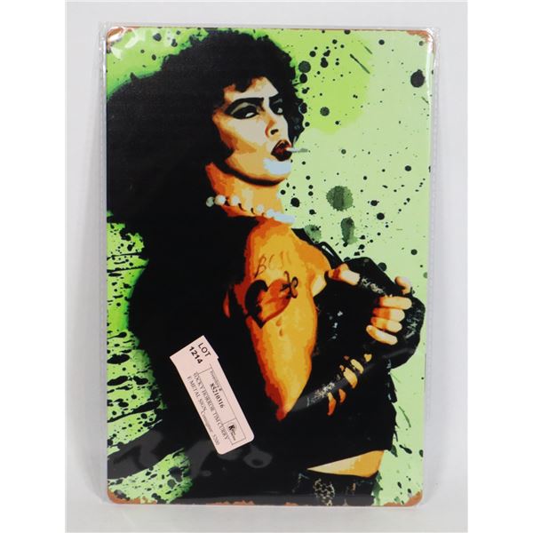 NEW ROCKY HORROR TIM CURRY THEME METAL SIGN