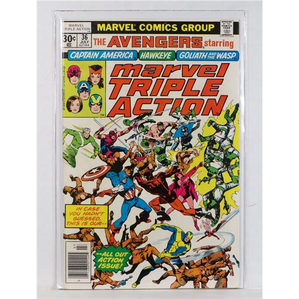 MARVEL TRIPLE ACTION #36 (1977)