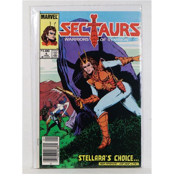 MARVEL SECTAURS #4 (1986)