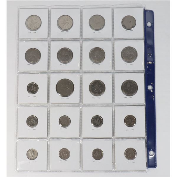 20 COINS ALL UNITED KINGDOM