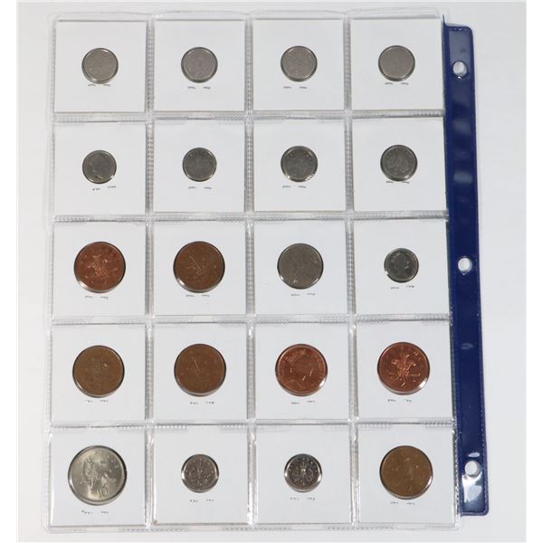 20 COINS ALL UNITED KINGDOM