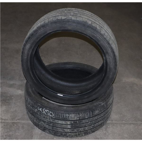 TWO GOODYEAR EAGLE RS-A 245/40 R19 TIRES