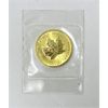 Image 1 : 1/4 Oz .9999 Fine Gold 1995 Maple Leaf Coin 
