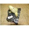Image 2 : Soapstone seal on rock base 5" long and 2 3/4 high (2)