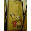 Image 4 : Lot of 4: framed oriental style cloth prints (2)