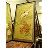 Image 5 : Lot of 4: framed oriental style cloth prints (2)