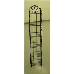 Metal 6 shelf CD organizer (2)