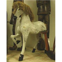 22" Wooden horse - Imported (2)
