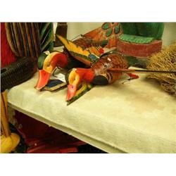 Lot of 2: flying wood ducks - imported(2)