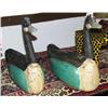 Image 1 : Lot of 2: wood geese - imported (2)