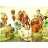 Image 4 : Lot of: 4 wood camels and 14 piece Nativity Set (159)