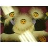 Image 2 : 3 Eskimo dolls with fur parkas - Framed - frame is 13"X10" by Meribeth Orock from Pilot Point (2)