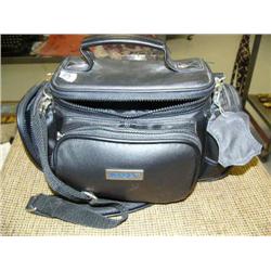 Sony Handycam Vision video camera recorder, 8 mm, with case and accessories (2)