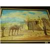 Image 2 : Original framed Wt. Zibic of Horse, Adobe house, in desert 1971(74)