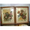 Image 1 : Lot of 2: mixed media images of flowers by Ida Prokop Lee (158)