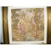 Image 2 : Lot of 2: framed tapestries (158)