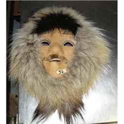 Skin mask with fur accents and hood (74)