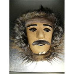 Skin mask with fur accents and hood (74)