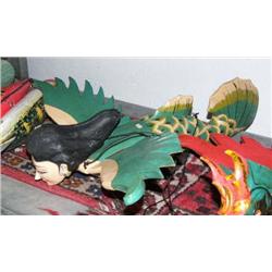 CHOICE on 2: Wood hanging mermaid with wings - imported (2)