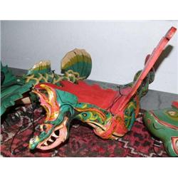 CHOICE on 2: Wood hanging dragon with wings - imported (2)