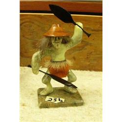 CHOICE on 3: Soapstone Native sculptures by Patrick Sowle 2006 - stock #651F (2)