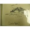 Image 3 : CHOICE on 2 original pen drawings by Benjamin Downs in 1983 from Valdez, AK : "Coming Home- Valdez B