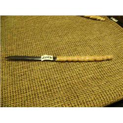 CHOICE on 3 baleen and fossilized ivory letter openers (2)