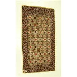 Persian Carpet - 40256 - Torkaman, 3.2'x1.7' - estimated retail value $331 (8888)